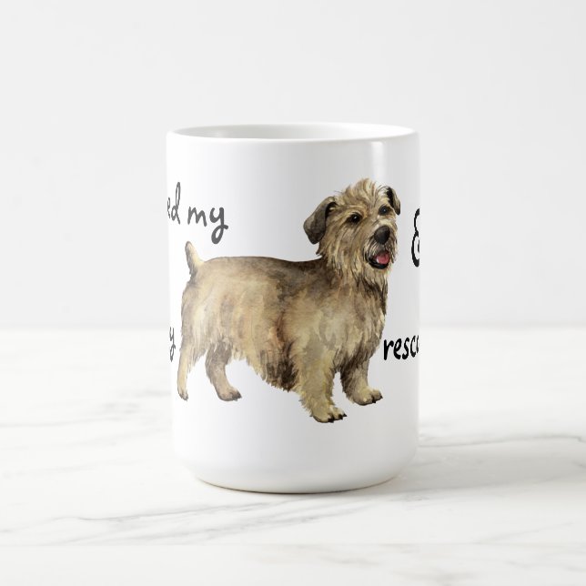 Caneca De Café Glen Resgate de Imaal Terrier (Centro)