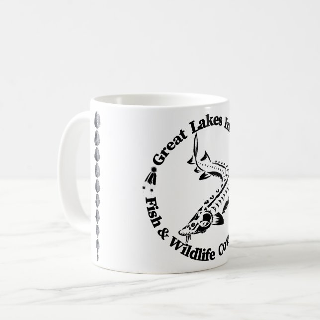 Caneca De Café GLI-FWC - Sturg Logo & Scutes - Coffee Mug (Frente Esquerda)