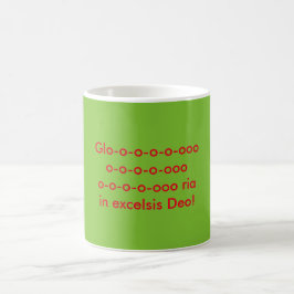 Caneca De Café Glo-o-o-o-o-ooo, o-o-o-o-ooo, ria do o-o-o-o-ooo