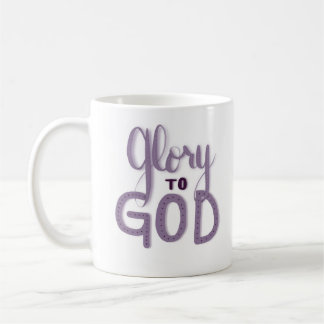 Caneca De Café Glória a Deus Mug