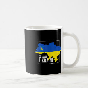 Caneca De Café Glória à Ucrânia Camisa Eu Estou Com