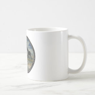 Caneca De Café Glória da Trombeta Mara Elefante Africano Zebra Ól