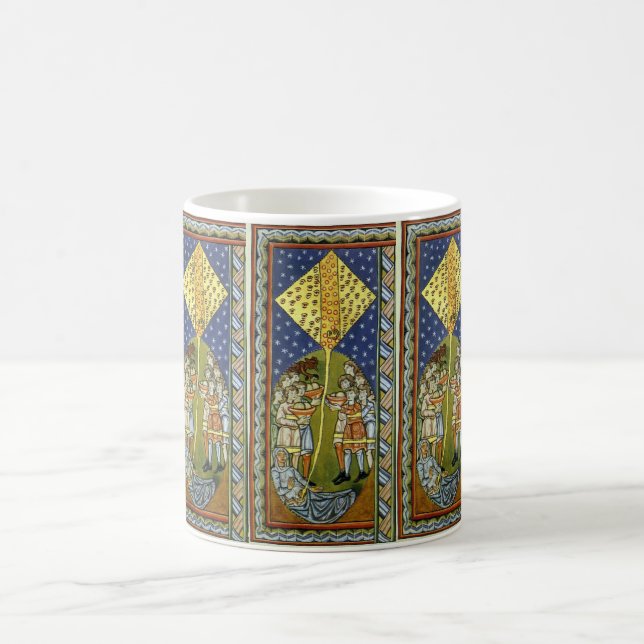 Caneca De Café glória para hildegard de bingen (Centro)