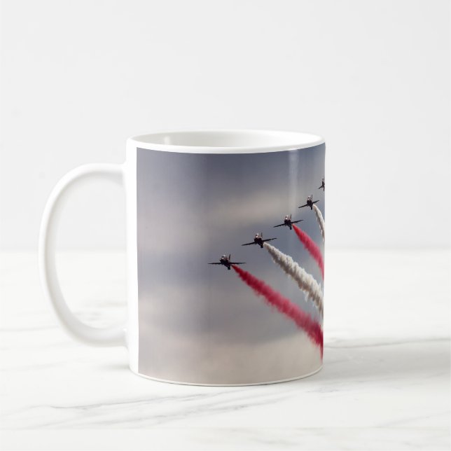 Caneca De Café Glória Skyward: Mug de Voo Patriótico (Esquerda)