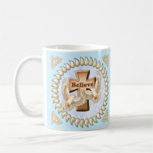 Caneca De Café Glory Cross Christian