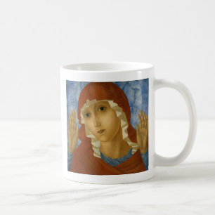 CANECA DE CAFÉ GLORY TO THE BLESSEN VIRGIN MARY