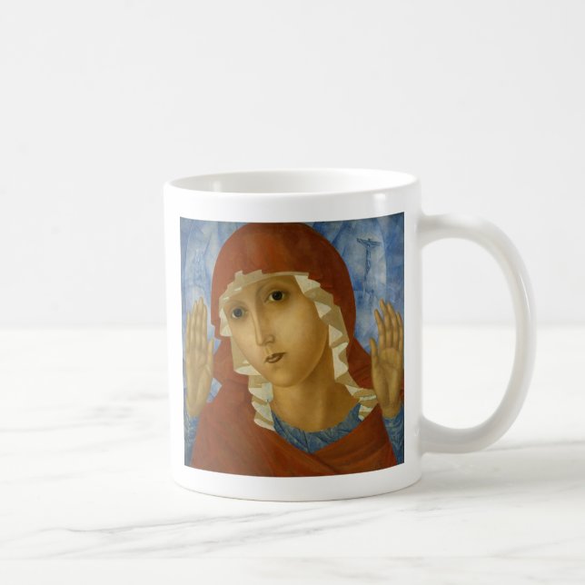 CANECA DE CAFÉ GLORY TO THE BLESSEN VIRGIN MARY (Direita)