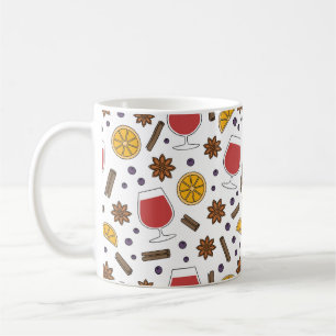 Caneca De Café Gluhwein Natal ingredientes de bebidas quentes