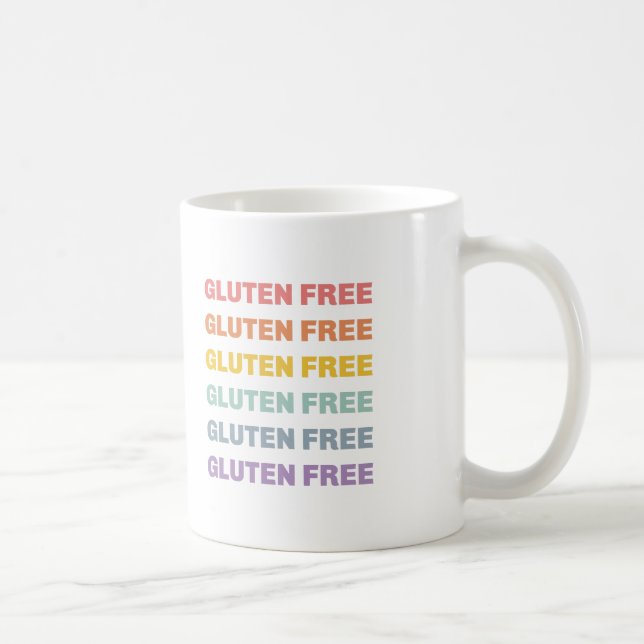 Caneca De Café Gluten Free Mug (Direita)