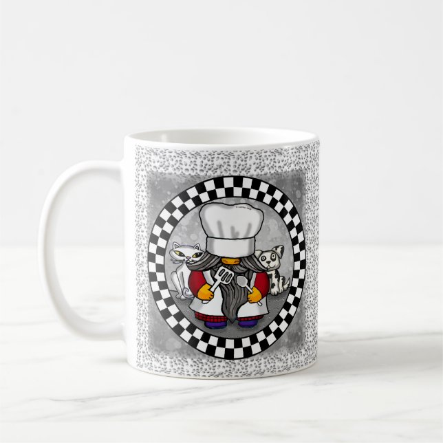 Caneca De Café Gnome chef  (Esquerda)