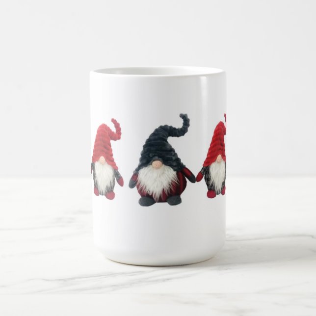 CANECA DE CAFÉ GNOME DIVERTIDO MUG PARA NATAL/TODO O ANO (Centro)