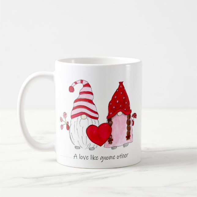 Caneca De Café Gnome Love Mug (Esquerda)