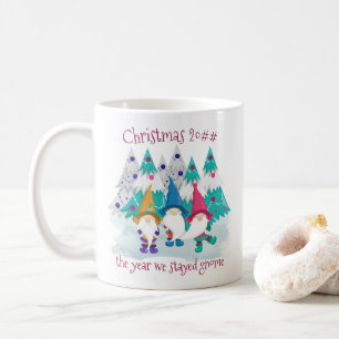 Caneca De Café Gnome Natal 2020 O Ano Em Que Ficamos Engraçados 