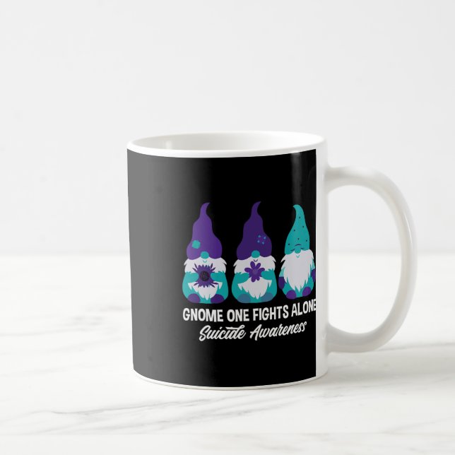 Caneca De Café Gnome One combate sozinho os anões de prevenção do (Direita)
