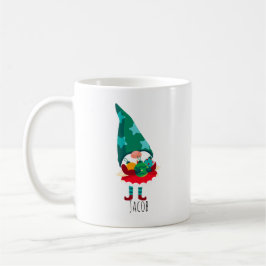 Caneca De Café Gnomo de Natal bonito com Enfeites de natal