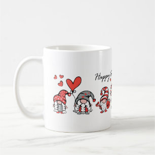 Caneca De Café Gnomo do Dia dos Namorados