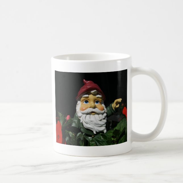 Caneca De Café Gnomo do Jardim Feliz (Direita)