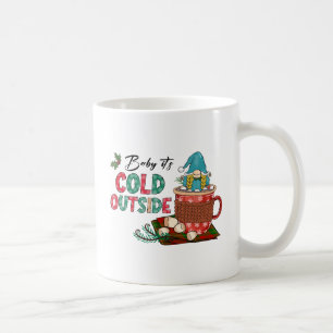 Caneca De Café Gnomo e cacau quente do Natal na Escandinávia