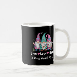 Caneca De Café Gnomo Gnomo Dinheiro Vivo Enfermeiro de Saúde