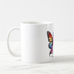 Caneca De Café Gnomo mágico com Asas