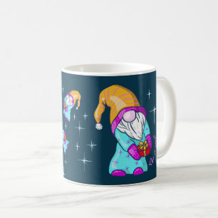 Caneca De Café Gnomo Natal Presente Bolsa Mug presente