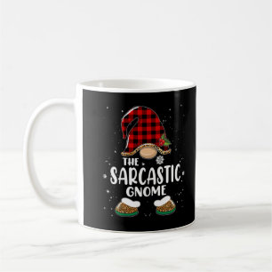 Caneca De Café Gnomo Sarcástico de Xadrez de Búfalo Família Corre