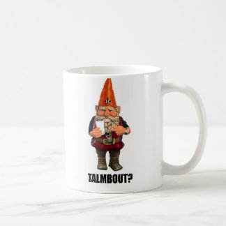 Caneca De Café Gnomo Talmbout? (Versão da reminiscência)