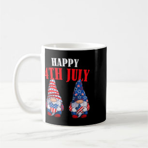 Caneca De Café Gnomos 4 De Julho Dia Da Independência América Pat