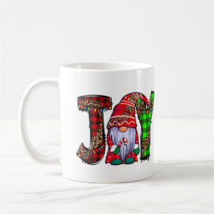 Caneca De Café Gnomos da Alegria Personalizados Presente de Natal