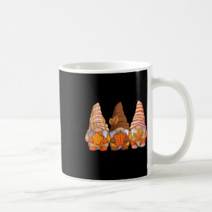 Caneca De Café Gnomos de Ação de Graças Engraçados Queda Estação