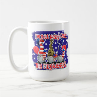 Caneca De Café Gnomos de fogos de artifício