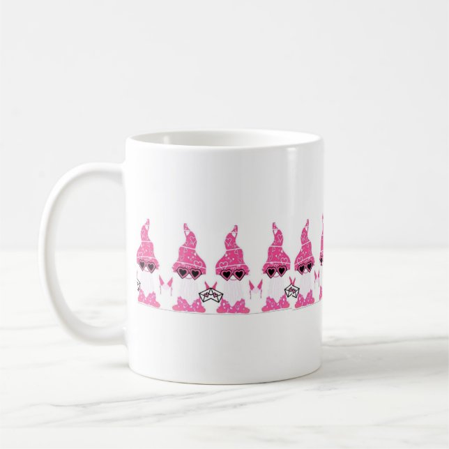 Caneca De Café Gnomos dias de os namorados (Esquerda)