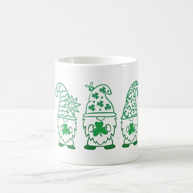 Caneca De Café Gnomos do Dia de Patrick-60682 (Centro)