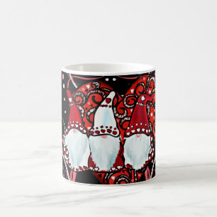 CANECA DE CAFÉ GNOMOS DO DIA DOS NAMORADOS