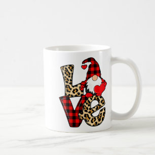 Caneca De Café Gnomos Fofos Amores de São Valentão Estampa de Leo