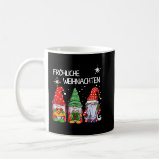 Caneca De Café Gnomos Frohliche Weihnachten Engraçado Pajam de Na