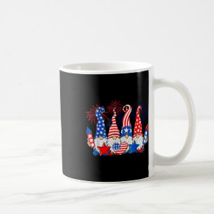 Caneca De Café Gnomos Patriótico Americano Bandeira Custa 4