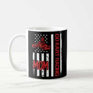 Caneca De Café Go K Racing Mamãe Usa Flag