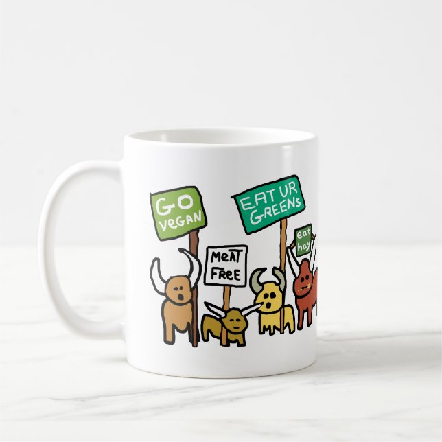 Caneca De Café Go Vegan (Esquerda)