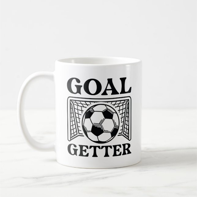 Caneca De Café Goal Getter (Esquerda)