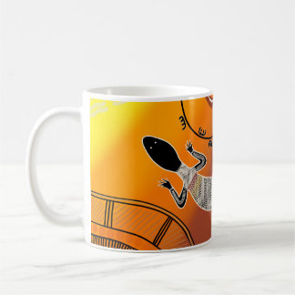 Caneca De Café Goanna Dreaming
