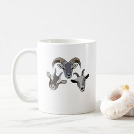 Caneca De Café Goat Animal Funny Goat