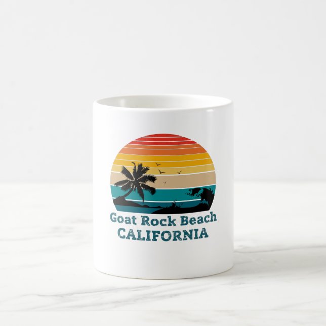 Caneca De Café Goat Rock Beach CALIFORNIA (Centro)
