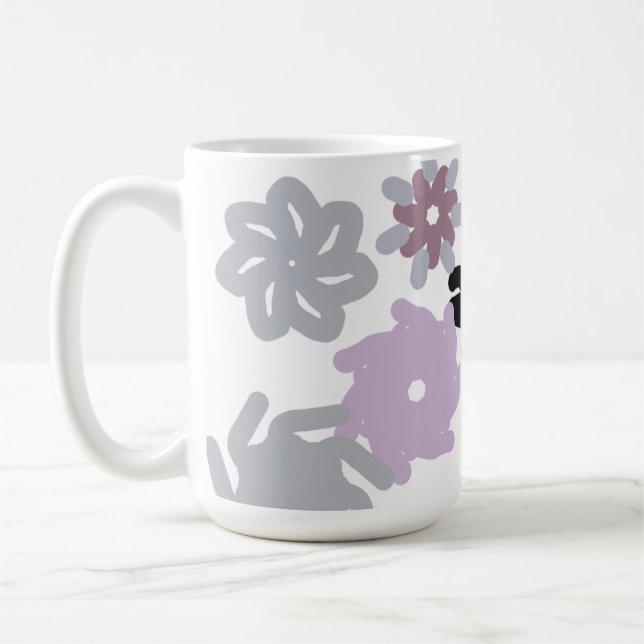 Caneca De Café Goat winter  (Esquerda)