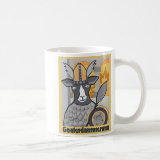 Caneca De Café Goaterdammerung: Crepúsculo das cabras