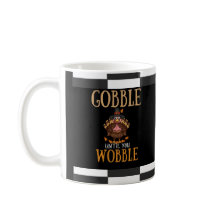Gobble até que você bata engraçado dia de Ação de
