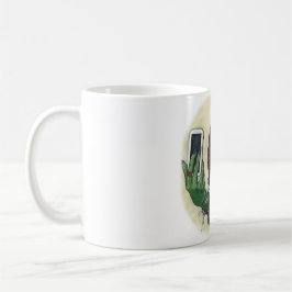 Caneca De Café Goblin Girl Phone Selfie Fantasy Art Coffee Cup