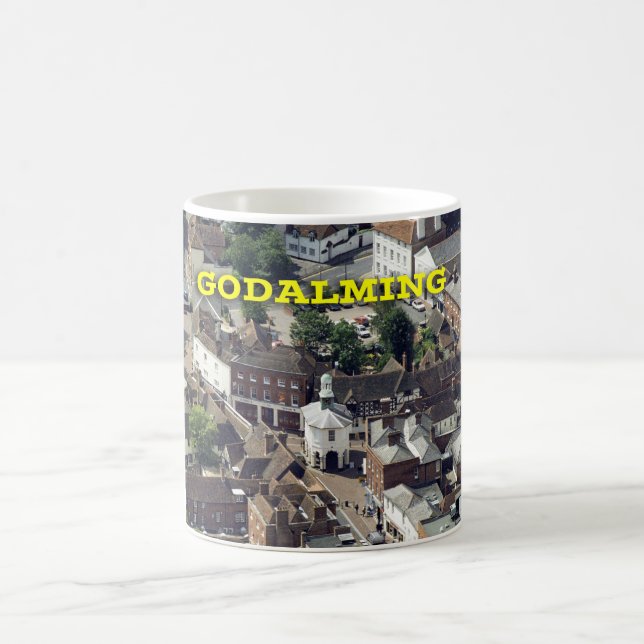 Caneca De Café Godalming Surrey England (Centro)