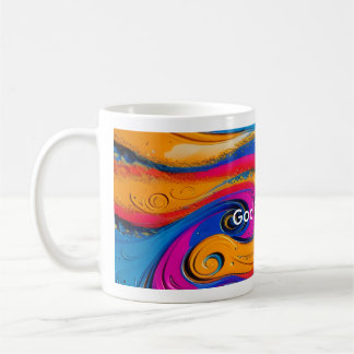 Caneca De Café Godisgood Espirais