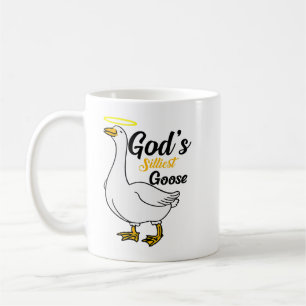 Caneca De Café Gods Silliest Goose Bird Goose Memes L